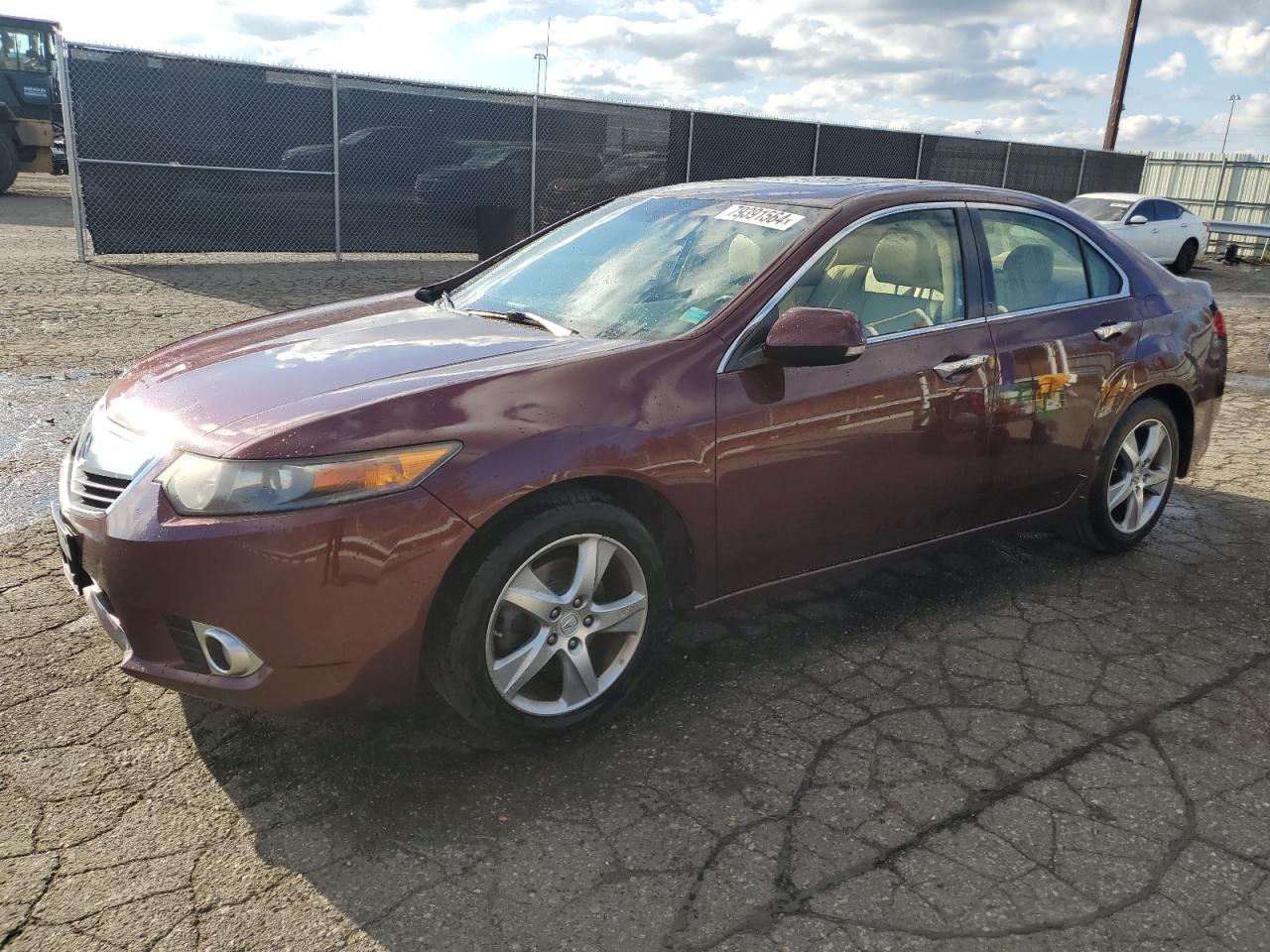 2012 Acura TSX VIN JH4CU2F65CC031125