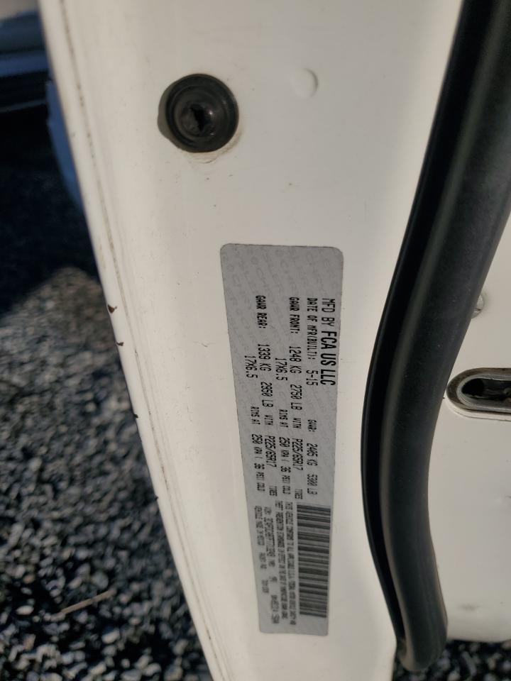 2015 Dodge Journey VIN 3C4PDCAB7FT713249 Copart auction photo, front end damage thumbnail 15