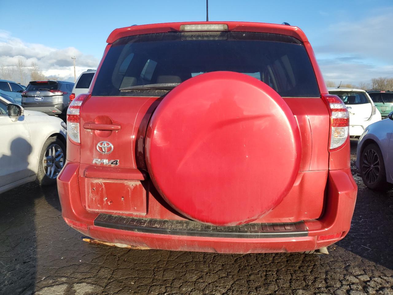 2012 Toyota RAV 4 VIN 2T3BF4DV7CW262084 Copart auction photo, all over damage thumbnail 6