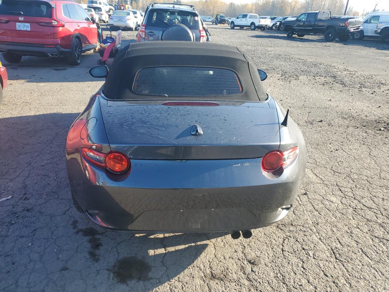 2016 Mazda MX-5 VIN JM1NDAD78G0119237 Copart auction photo, front end damage thumbnail 6