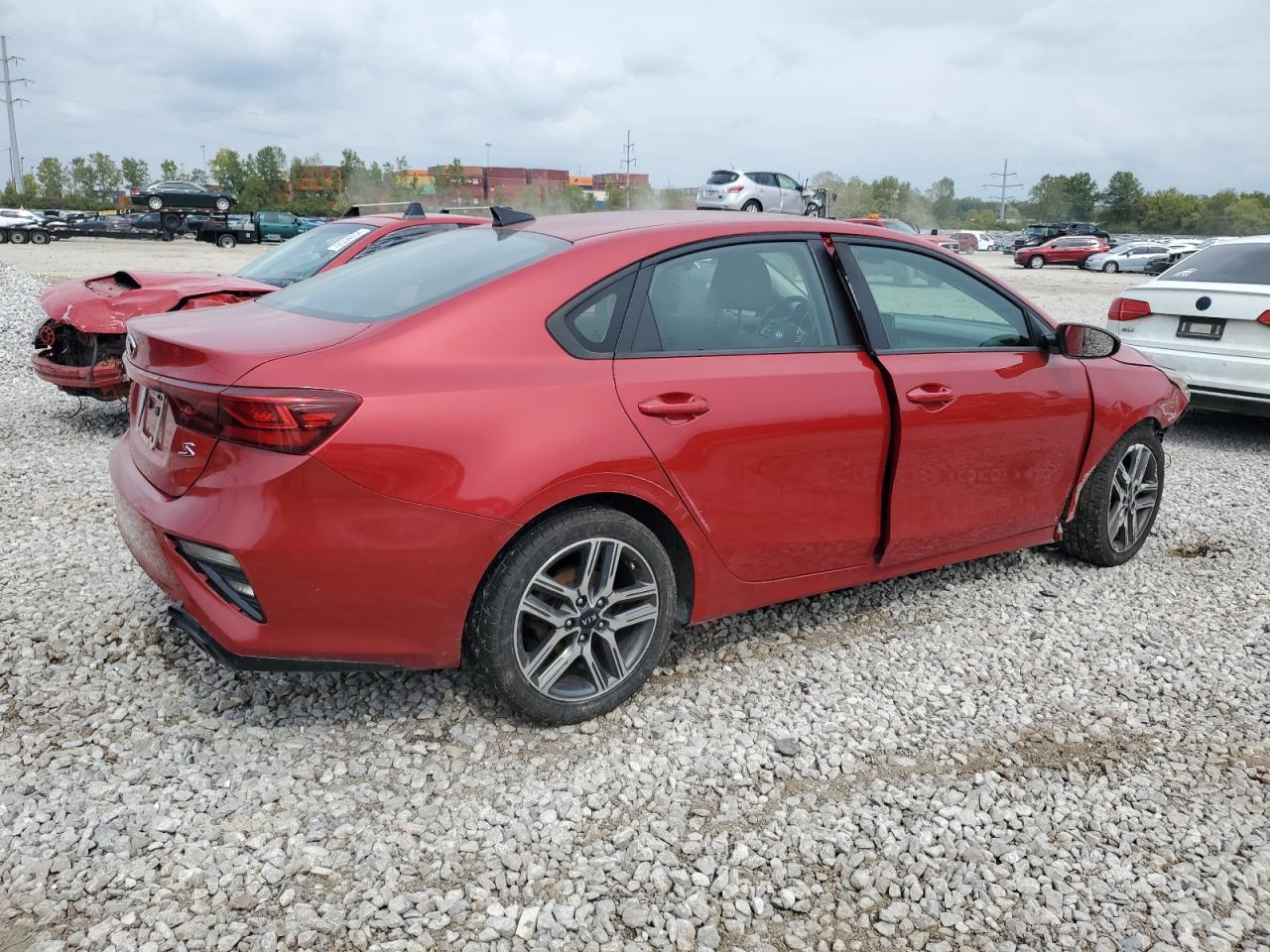 2019 KIA Forte VIN 3KPF34AD4KE017937 Copart auction photo, front end damage thumbnail 3
