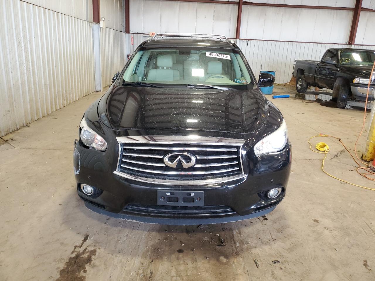 2013 Infiniti JX VIN 5N1AL0MM5DC353679 Copart auction photo, front end damage thumbnail 5