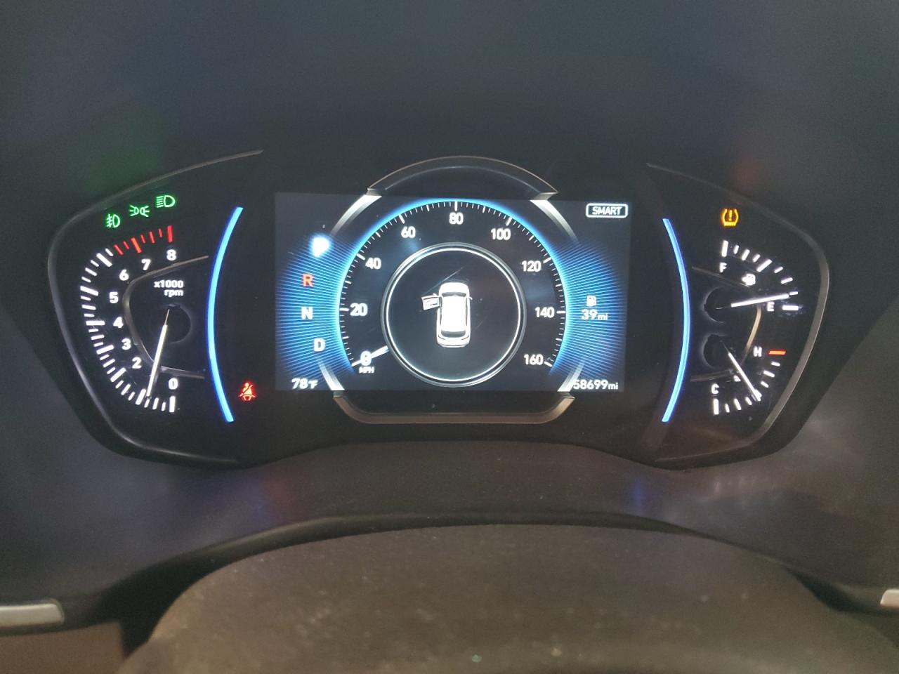 2020 Hyundai Santa Fe VIN 5NMS33AD0LH238793 Copart auction photo, rear end damage thumbnail 9