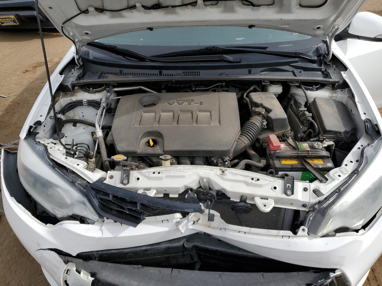 2014 Toyota Corolla VIN 5YFBURHE5EP086114 Copart auction photo, front end / rear end damage thumbnail 12