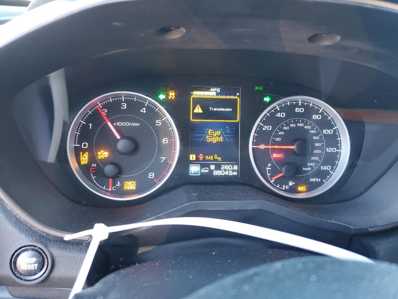 2019 Subaru Ascent VIN 4S4WMAFDXK3449083 Copart auction photo, rear end damage thumbnail 9