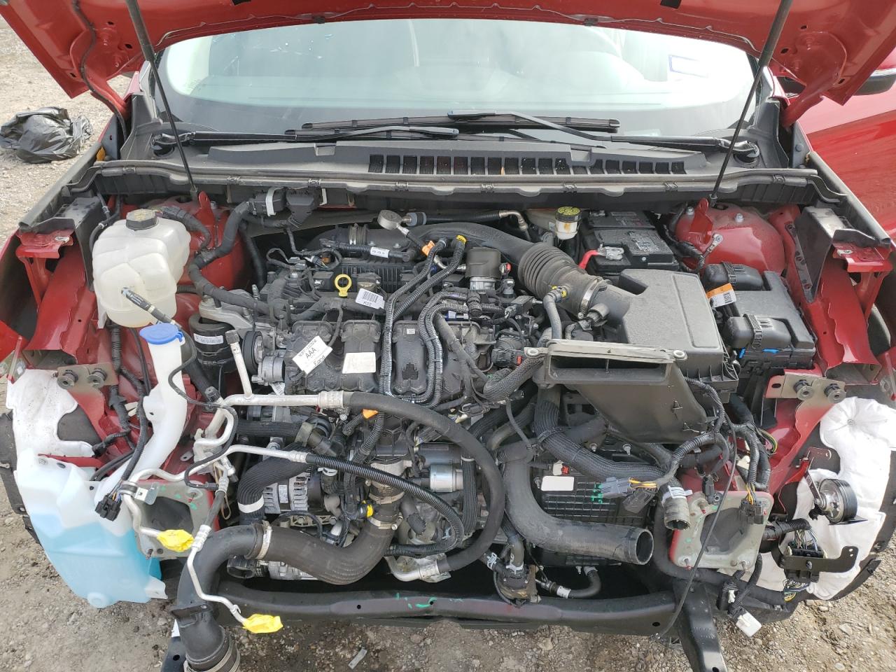 2023 Ford Edge VIN 2FMPK4K93PBA39696 Copart auction photo, front end damage thumbnail 12
