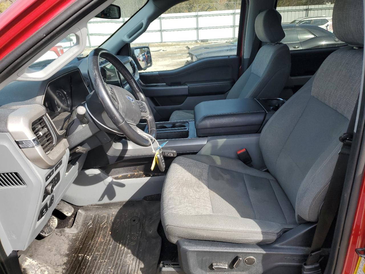 2021 Ford F-150 VIN 1FTFW1E86MKE10888 Copart auction photo, front end / side damage thumbnail 7