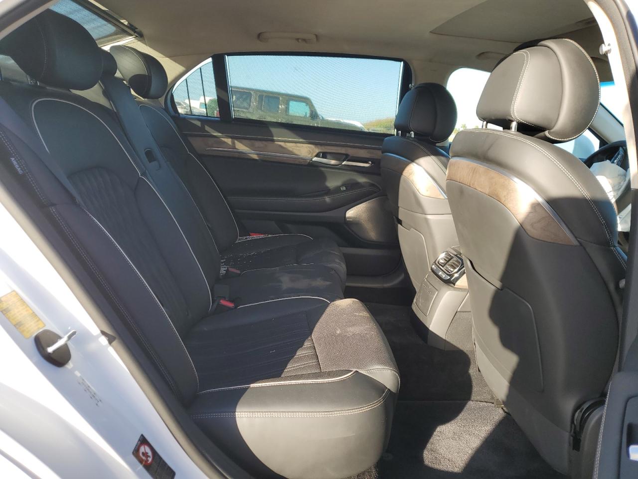 2020 Genesis G90 VIN KMTF34PA7LU081276 Copart auction photo, front end damage thumbnail 10