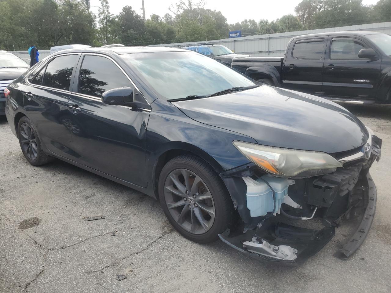 2015 Toyota Camry VIN 4T1BF1FK0FU909391 Copart auction photo, front end damage thumbnail 4
