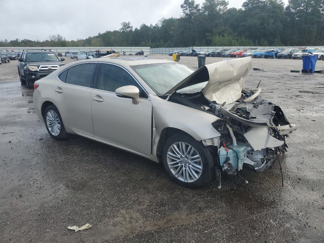 2013 Lexus ES VIN JTHBK1GG7D2018922 Copart auction photo, front end damage thumbnail 4
