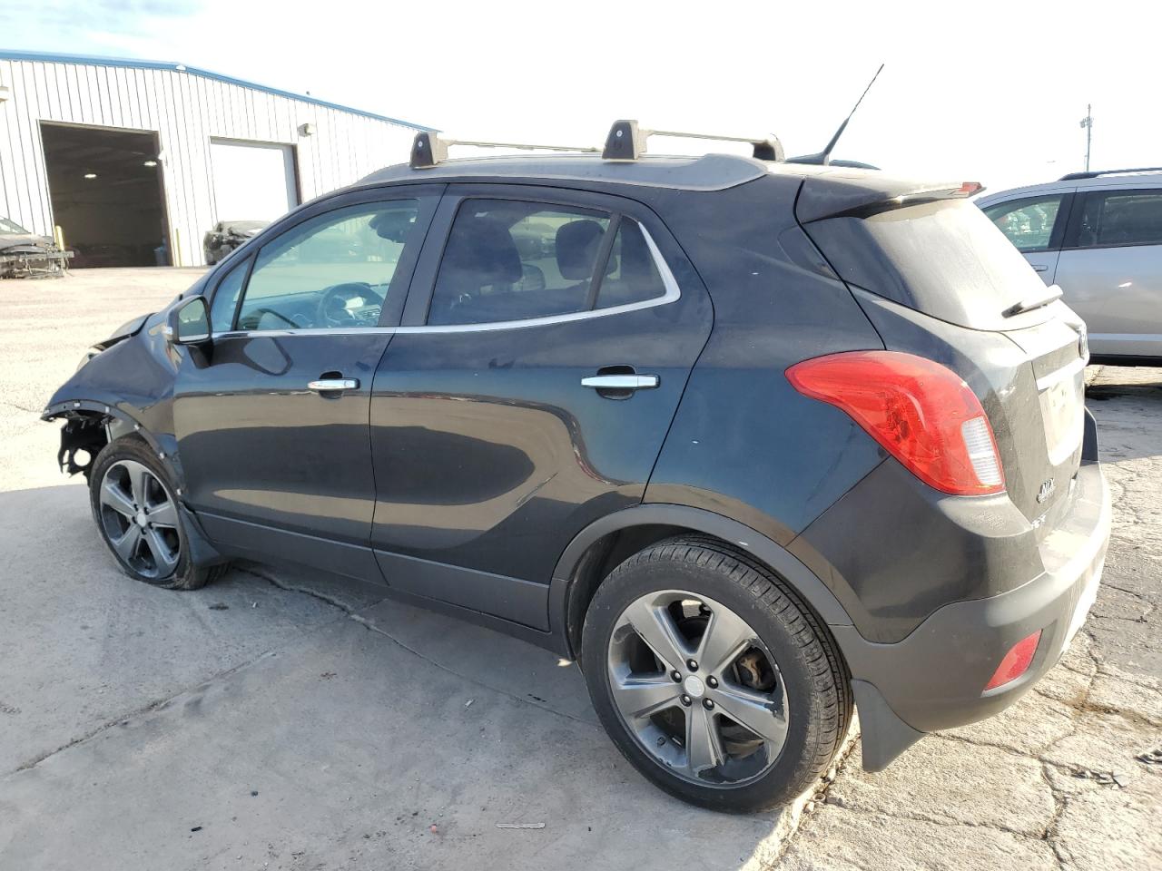 2014 Buick Encore VIN KL4CJCSB7EB586891 Copart auction photo, front end / minor dent/scratches damage thumbnail 2