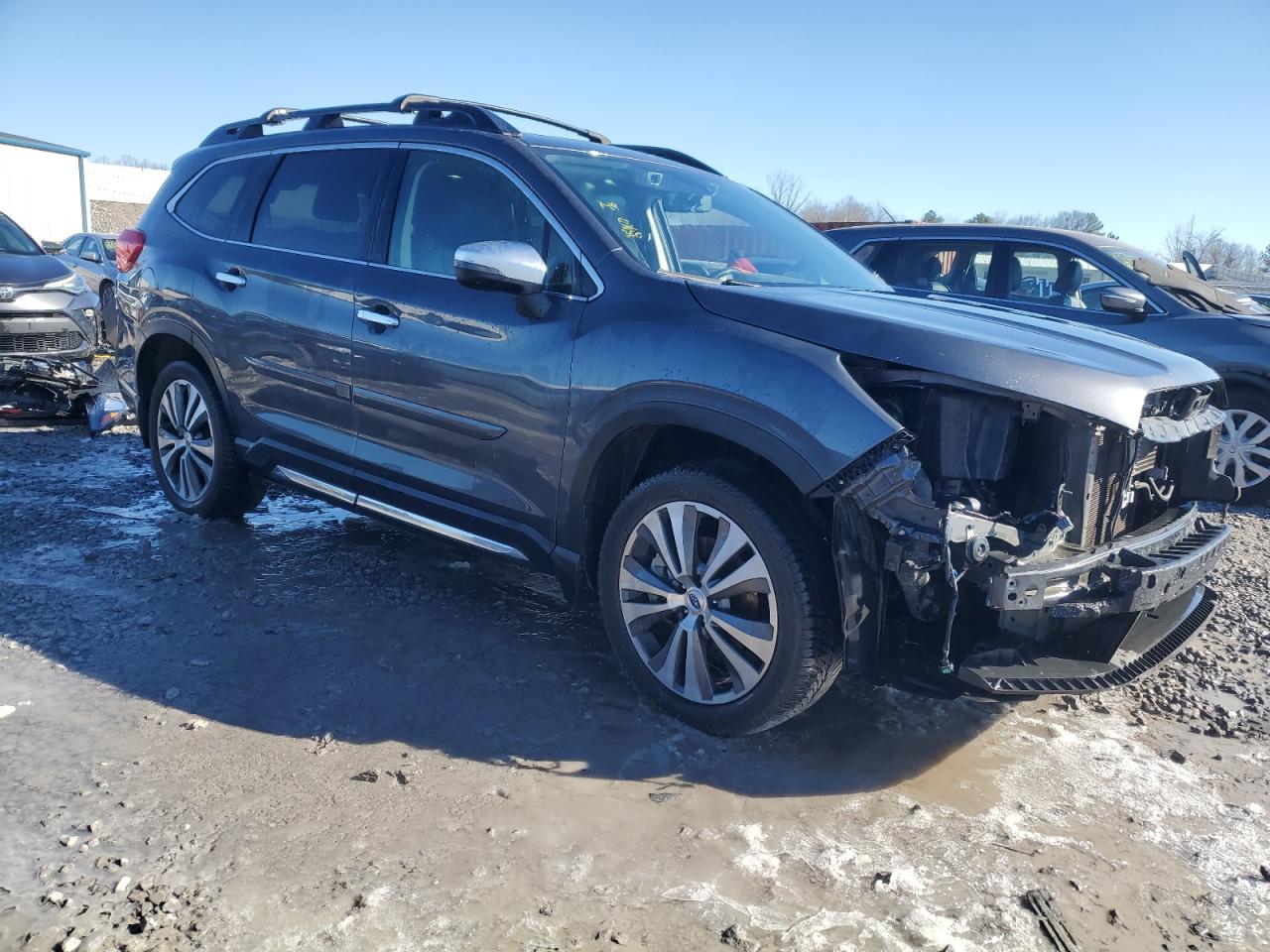2021 Subaru Ascent VIN 4S4WMARD4M3453435 Copart auction photo, side / front end damage thumbnail 4