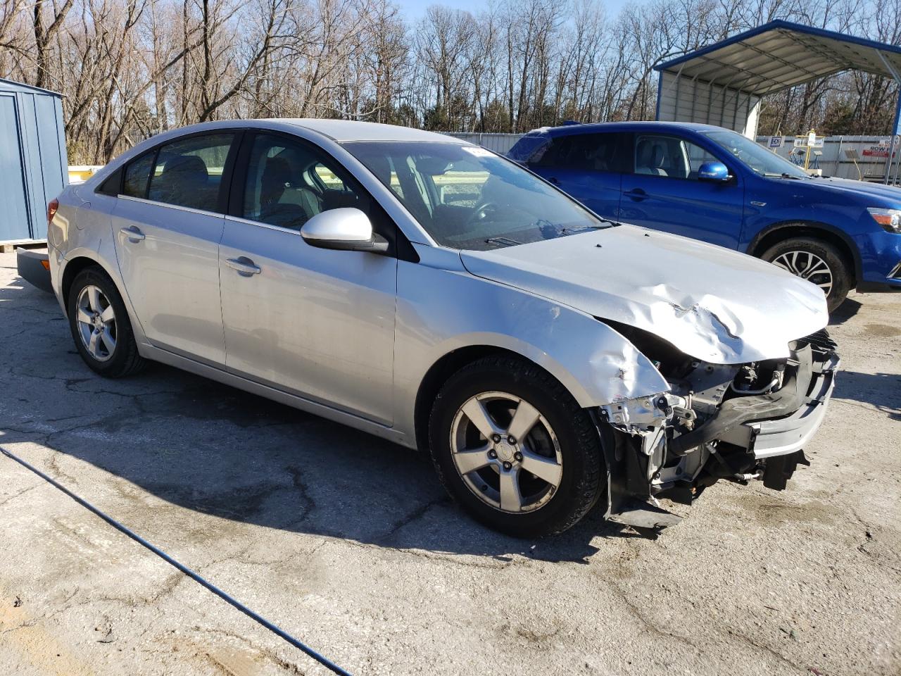 2014 Chevrolet Cruze VIN 1G1PC5SB2E7274258 Copart auction photo, front end / hail damage thumbnail 4