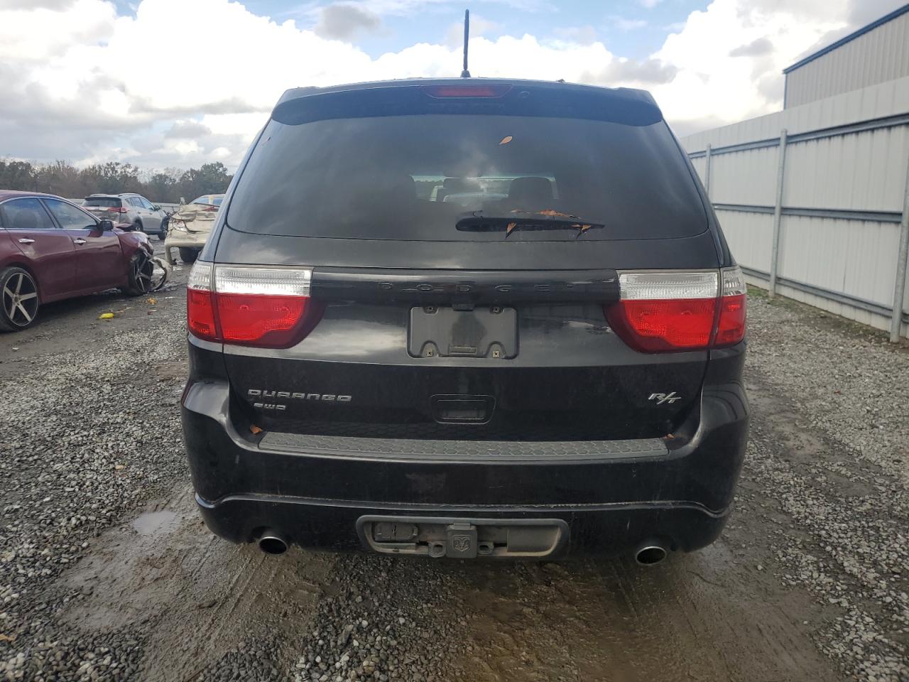 2012 Dodge Durango VIN 1C4SDJCT5CC205440 Copart auction photo, front end / minor dent/scratches damage thumbnail 6