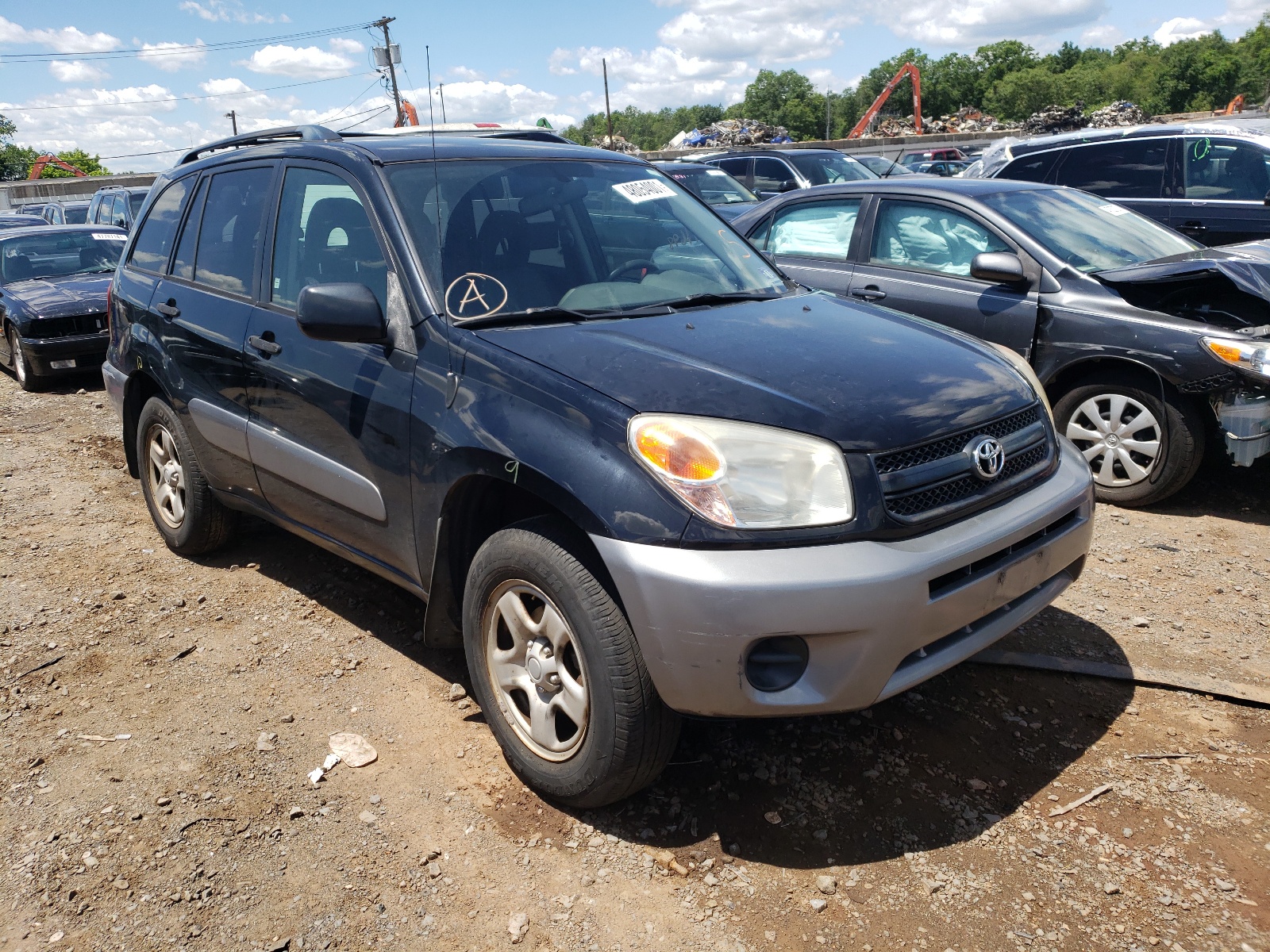 2005 Toyota RAV 4 VIN JTEHD20VX56039354