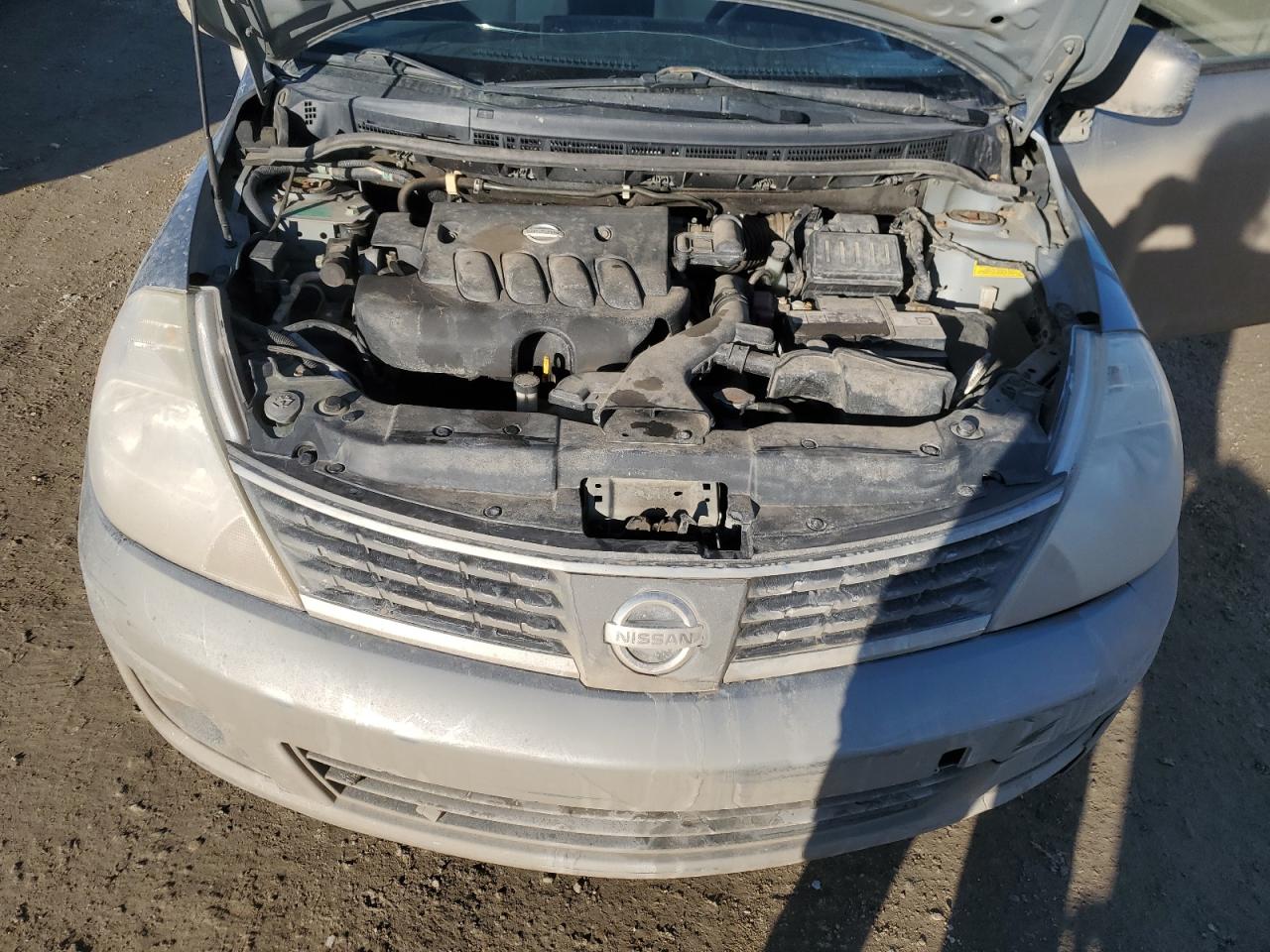 2007 Nissan Versa VIN 3N1BC13E37L430117 Copart auction photo, rear end / top/roof damage thumbnail 11