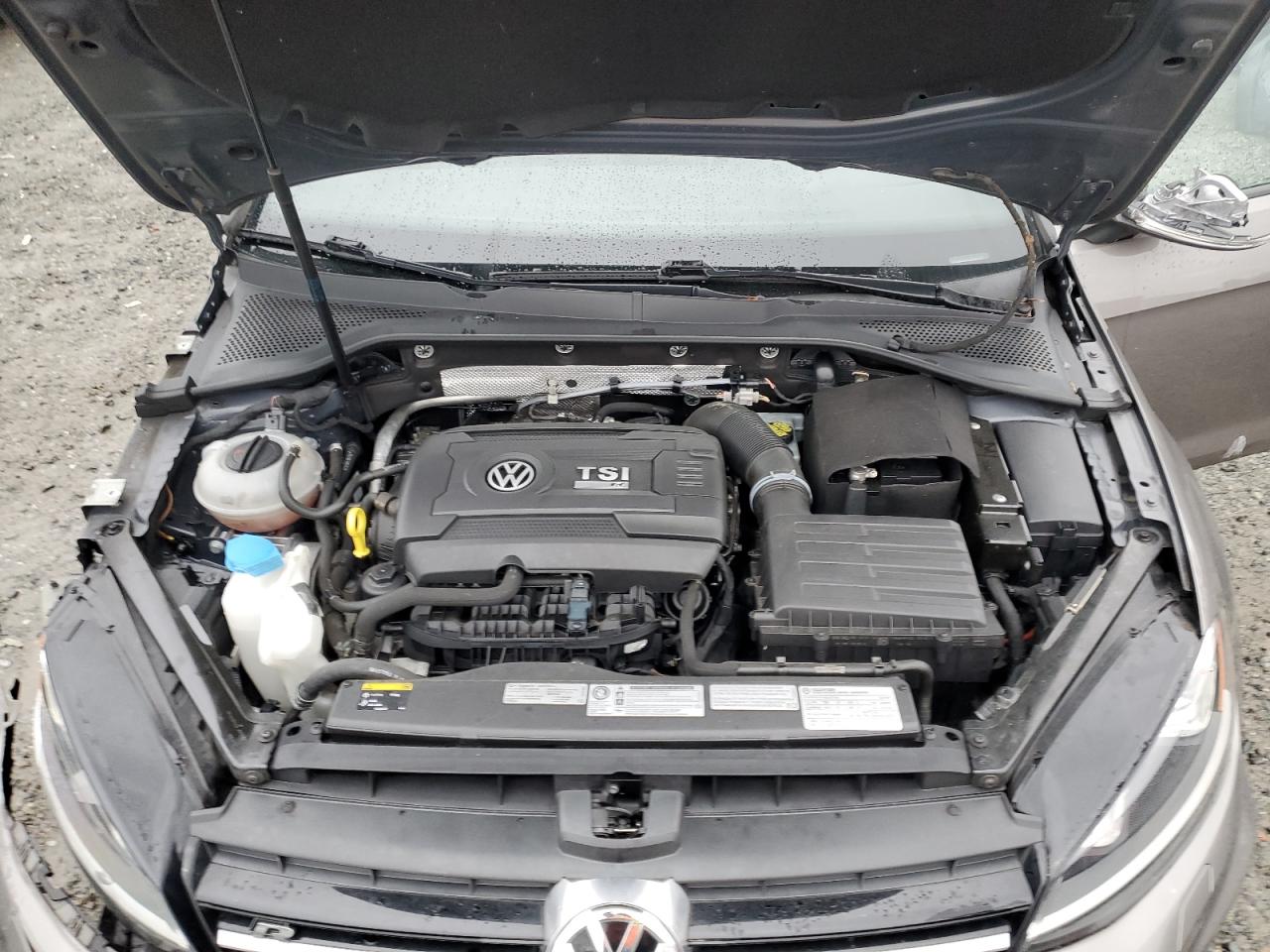 2016 Volkswagen Golf VIN WVWUF7AU2GW156624 Copart auction photo, front end damage thumbnail 12