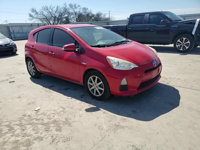 2012 Toyota Prius VIN JTDKDTB39C1522243 Copart auction photo, rear end / hail damage thumbnail 12