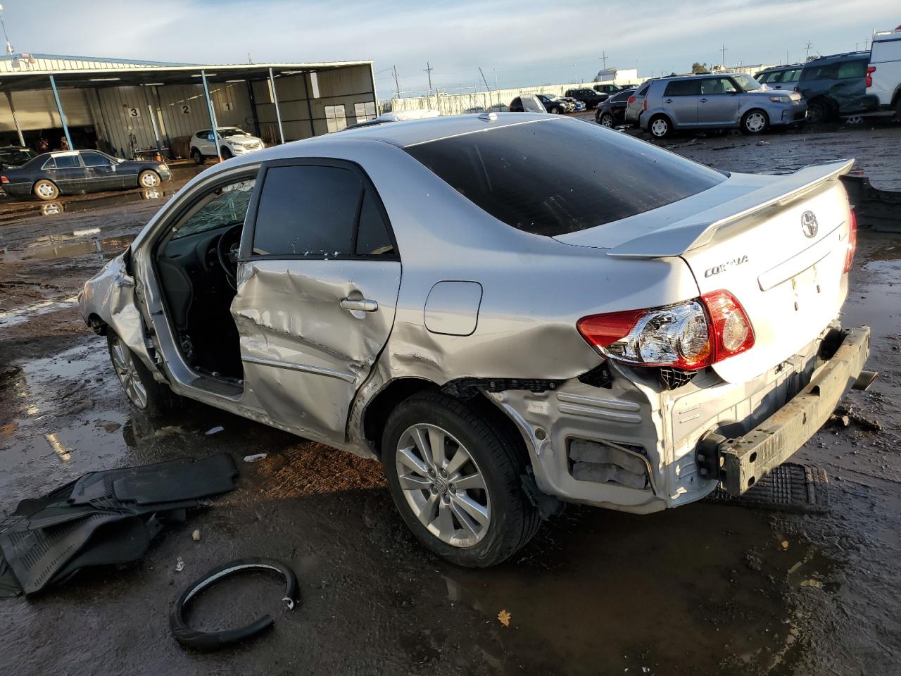 2010 Toyota Corolla VIN 2T1BU4EE1AC421189 Copart auction photo, all over damage thumbnail 2