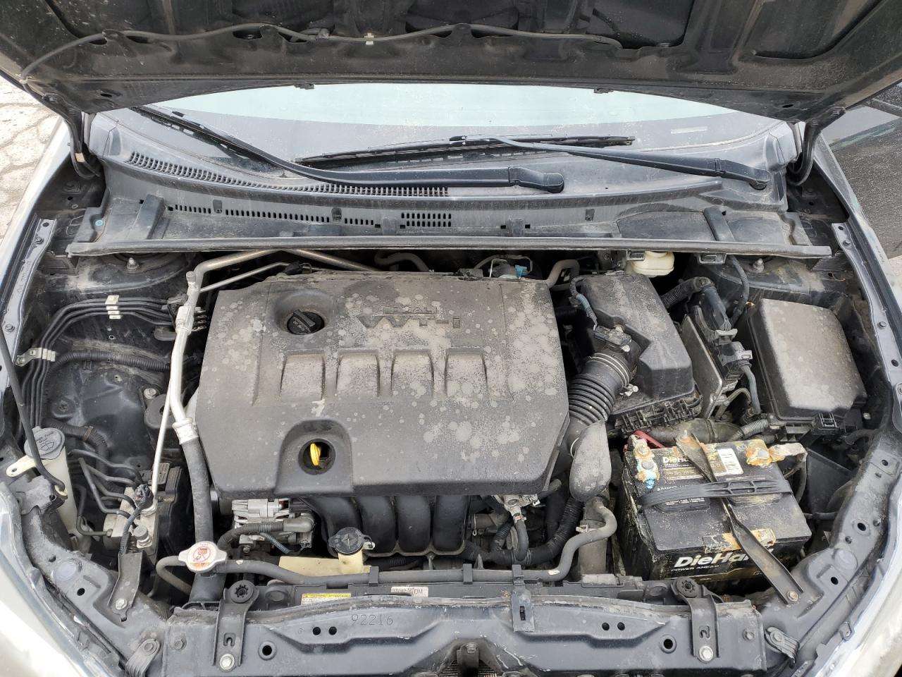 2017 Toyota Corolla VIN 2T1BURHE7HC811569 Copart auction photo, rear end / front end damage thumbnail 11