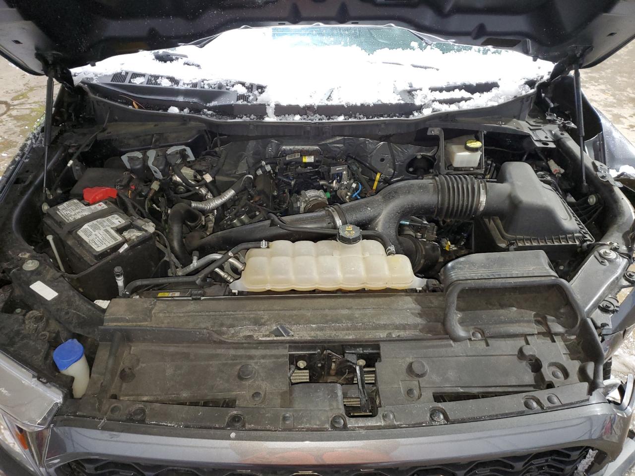 2022 Ford F-150 VIN 1FTEX1EP2NFA76658 Copart auction photo, front end damage thumbnail 13