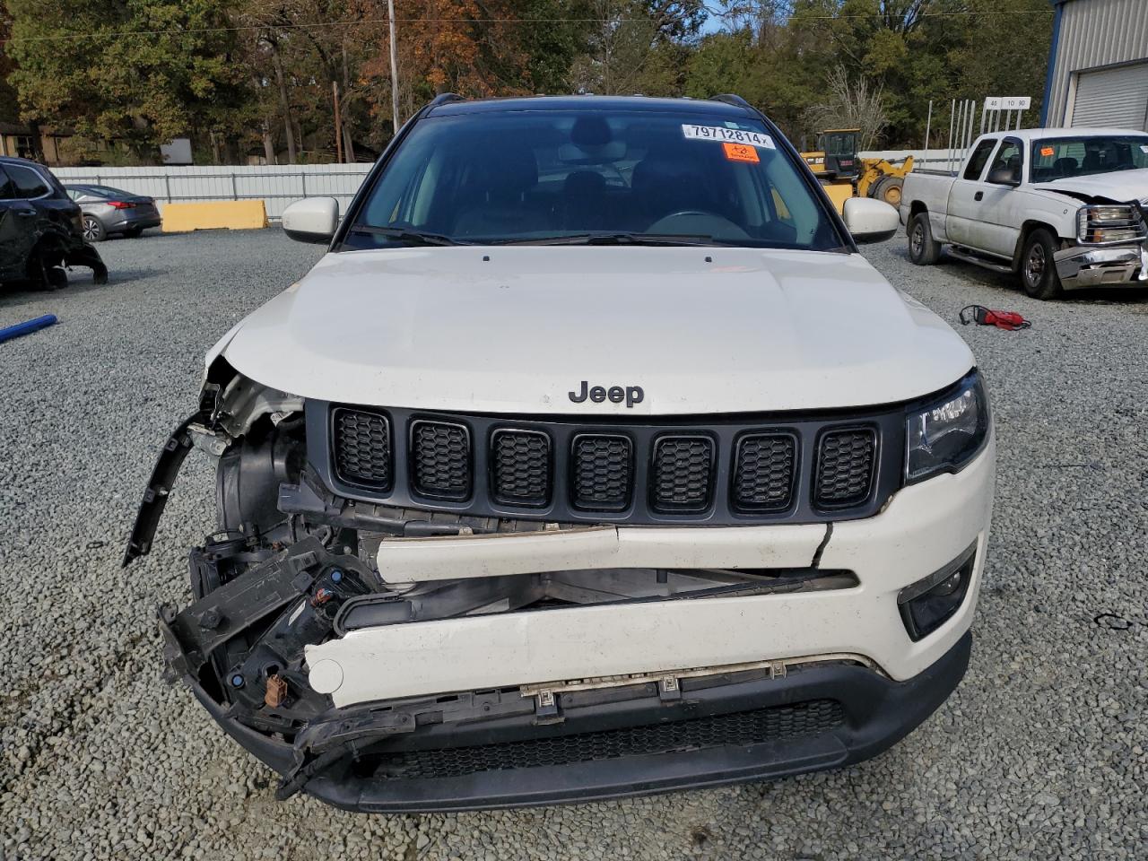 2020 Jeep Compass VIN 3C4NJCBBXLT176726 Copart auction photo, front end / side damage thumbnail 5