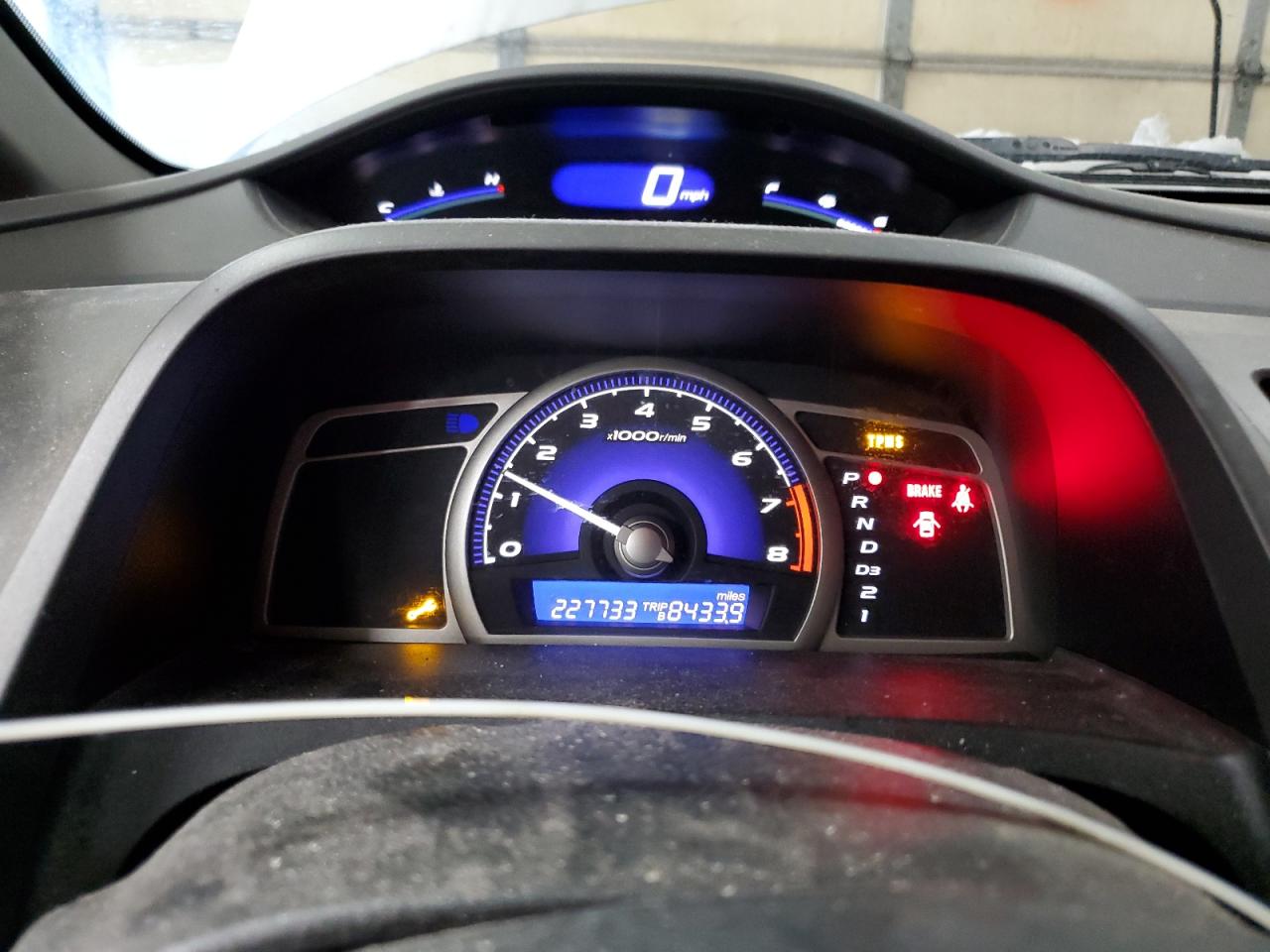2010 Honda Civic VIN 19XFA1F51AE012103 Copart auction photo, rear end damage thumbnail 9