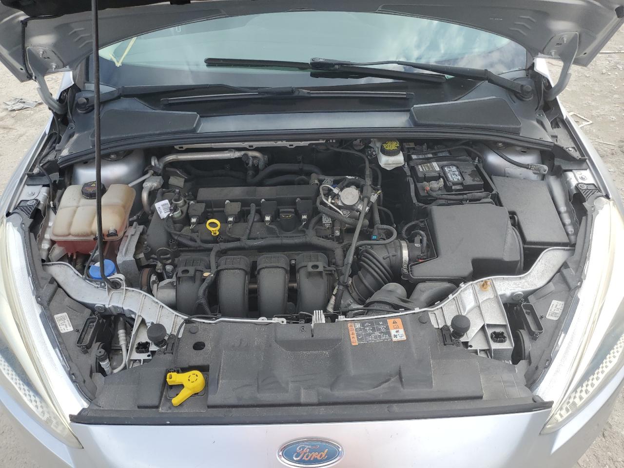 2017 Ford Focus VIN 1FADP3K29HL327302 Copart auction photo, side / rear end damage thumbnail 11