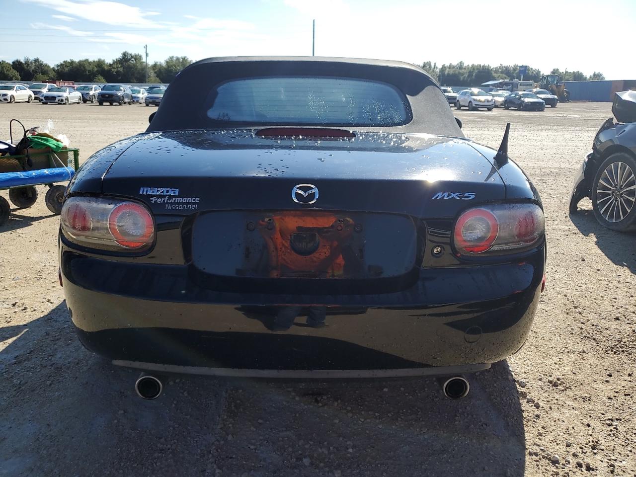 2006 Mazda MX-5 VIN JM1NC25FX60117437 Copart auction photo, water/flood damage thumbnail 6