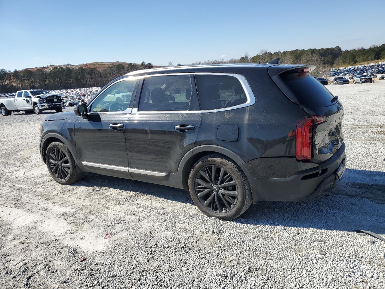 2020 KIA Telluride VIN 5XYP5DHC5LG061395 Copart auction photo, rear end / front end damage thumbnail 2