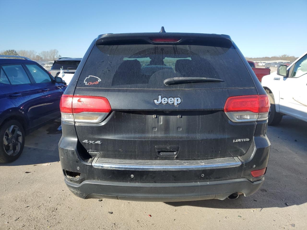 2015 Jeep Grand Cherokee VIN 1C4RJFBG2FC706265 Copart auction photo, front end damage thumbnail 6