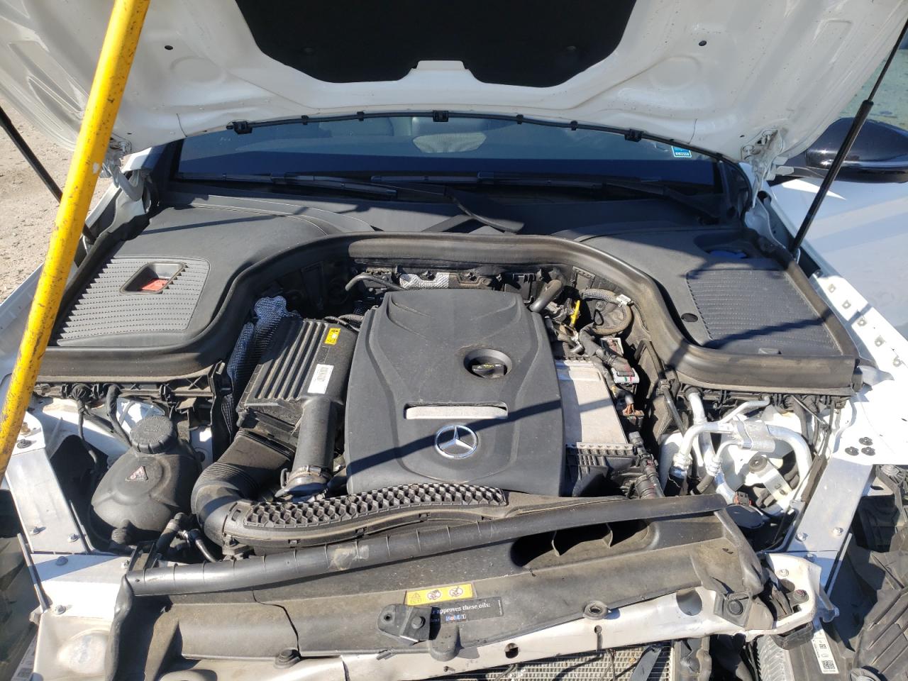 2019 Mercedes-Benz GLC VIN WDC0G4JB5K1000294 Copart auction photo, front end damage thumbnail 12