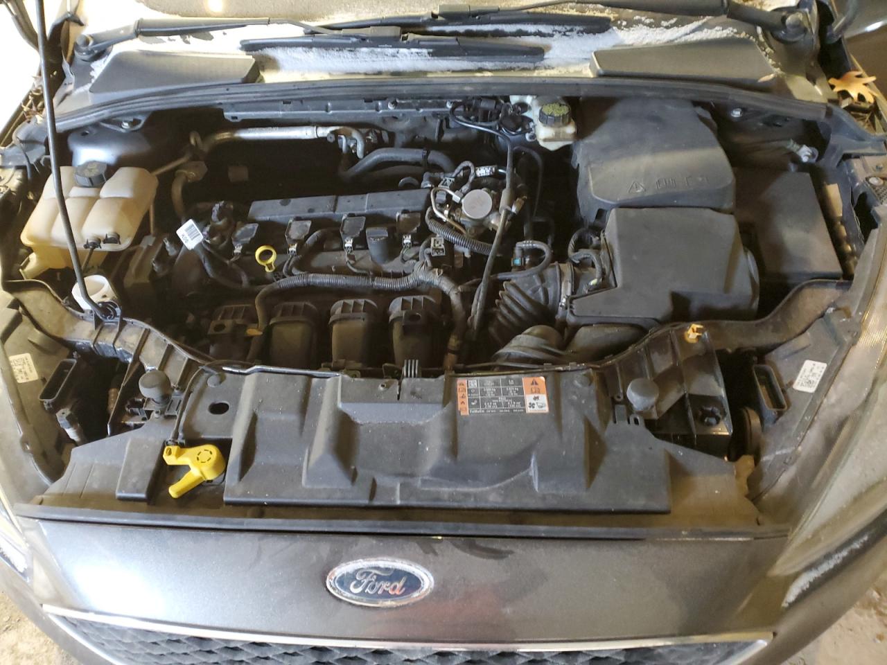 2017 Ford Focus VIN 1FADP3H29HL213811 Copart auction photo, front end / mechanical damage thumbnail 11
