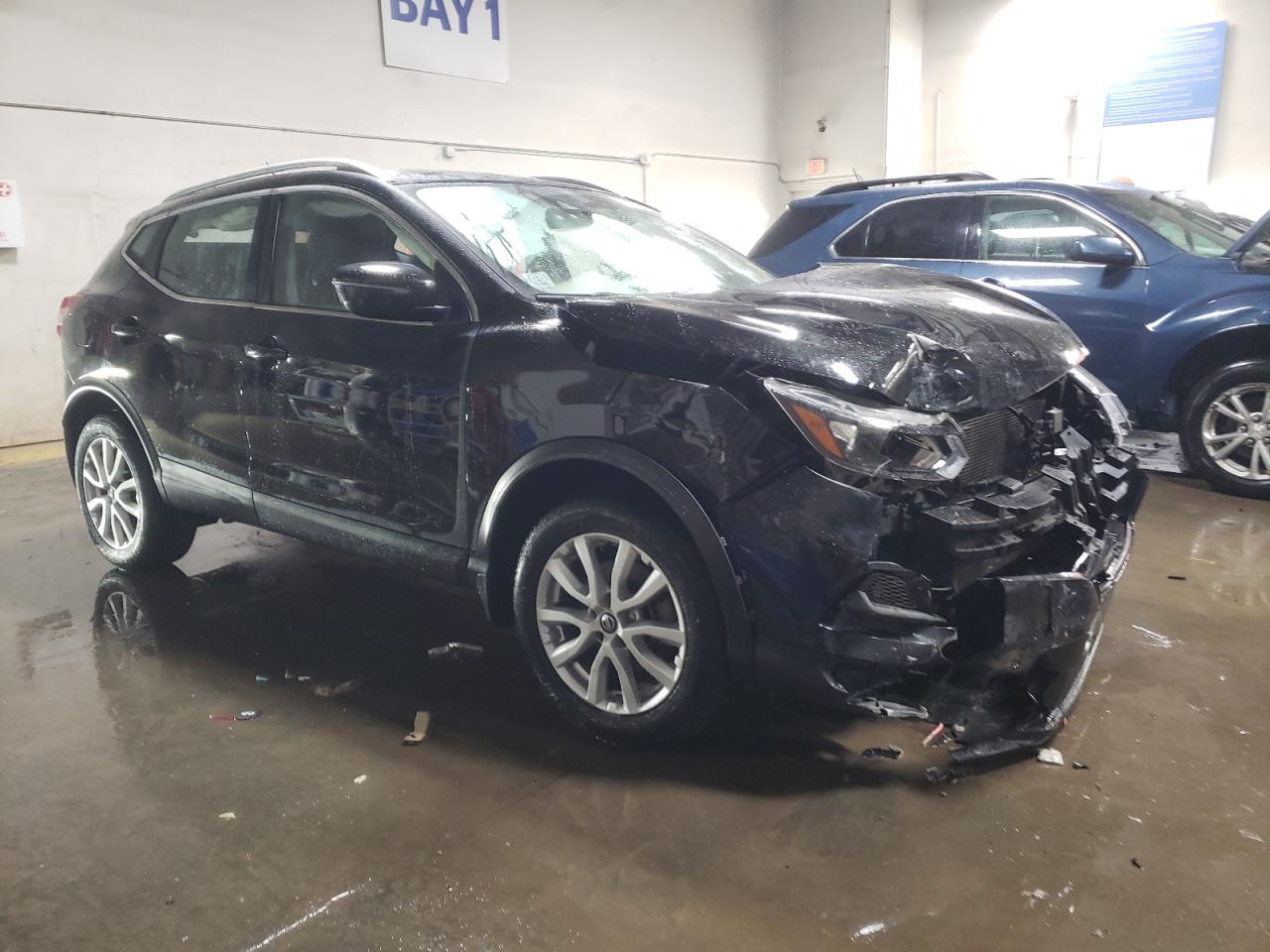 2020 Nissan Rogue VIN JN1BJ1CW3LW371492 Copart auction photo, front end damage thumbnail 4