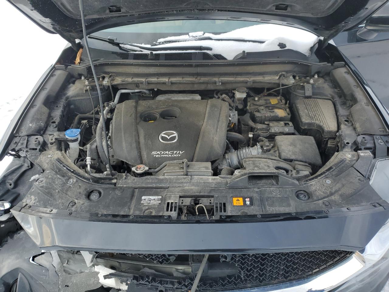 2019 Mazda CX-5 VIN JM3KFBCM0K0607933 Copart auction photo, front end damage thumbnail 14