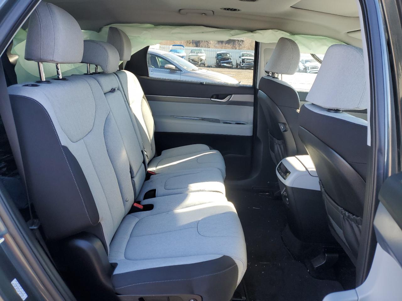 2020 Hyundai Palisade VIN KM8R3DHE4LU090350 Copart auction photo, front end / side damage thumbnail 11