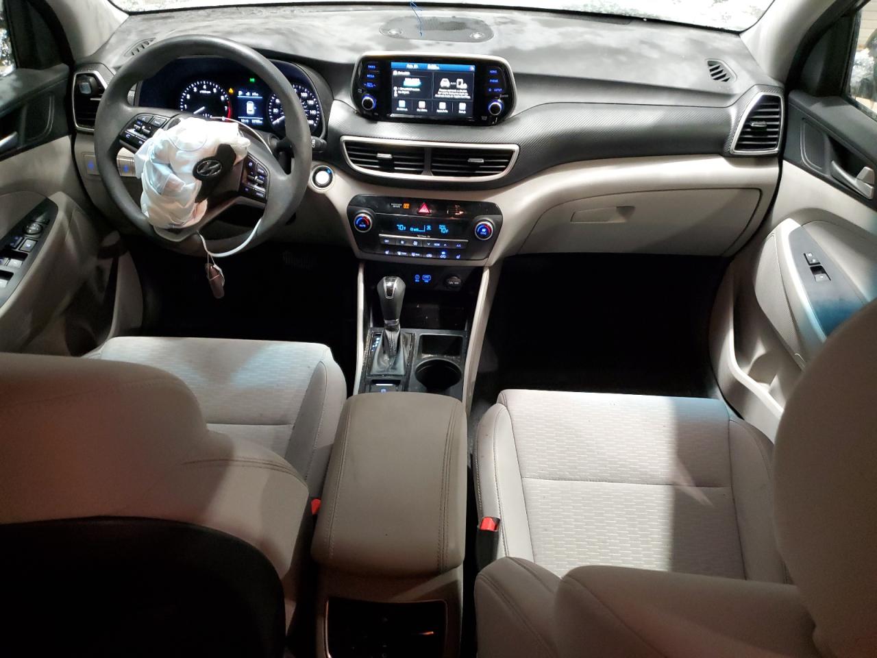 2021 Hyundai Tucson VIN KM8J3CALXMU283989 Copart auction photo, front end damage thumbnail 8