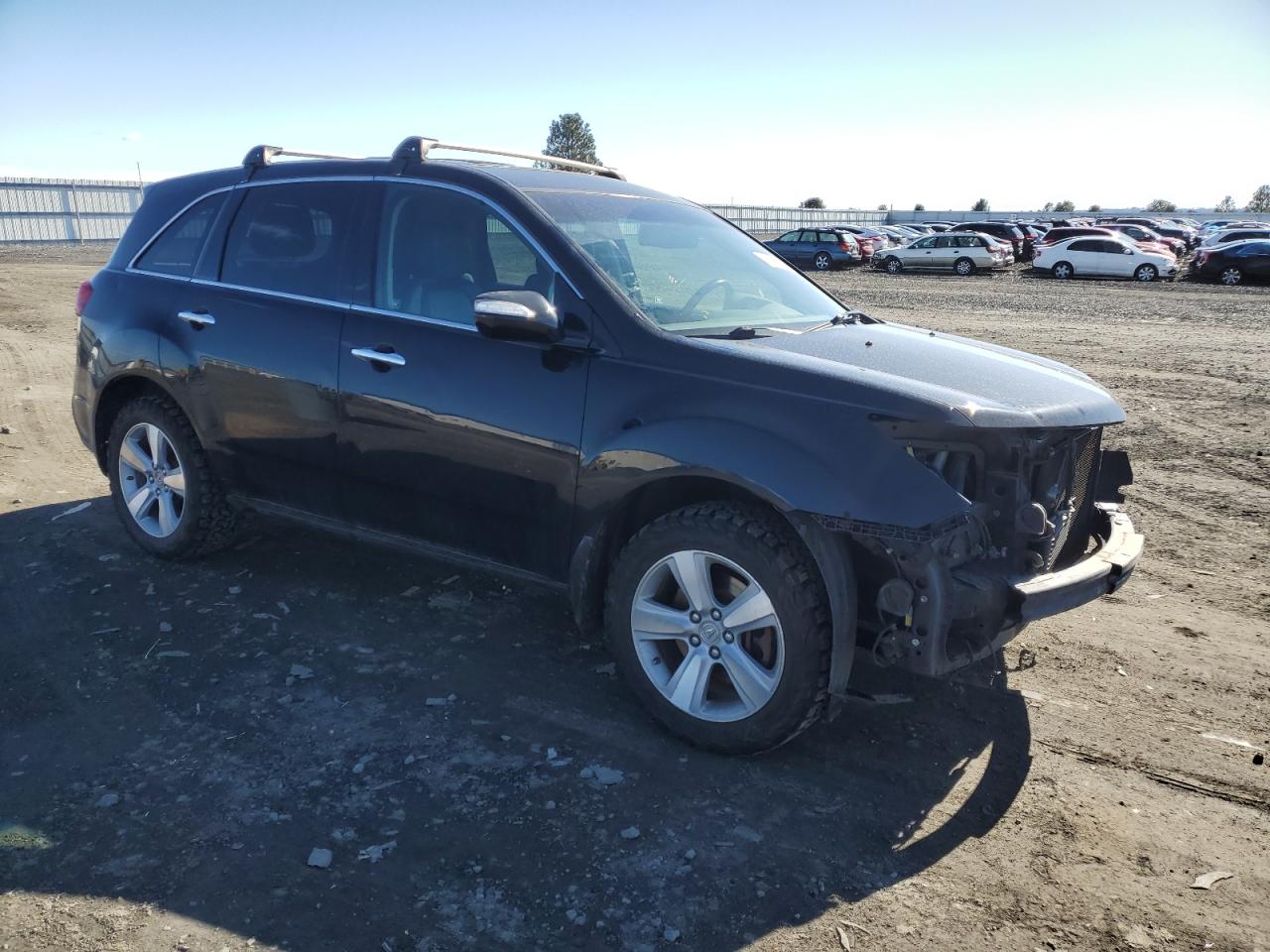 2010 Acura MDX VIN 2HNYD2H29AH502540 Copart auction photo, front end damage thumbnail 4