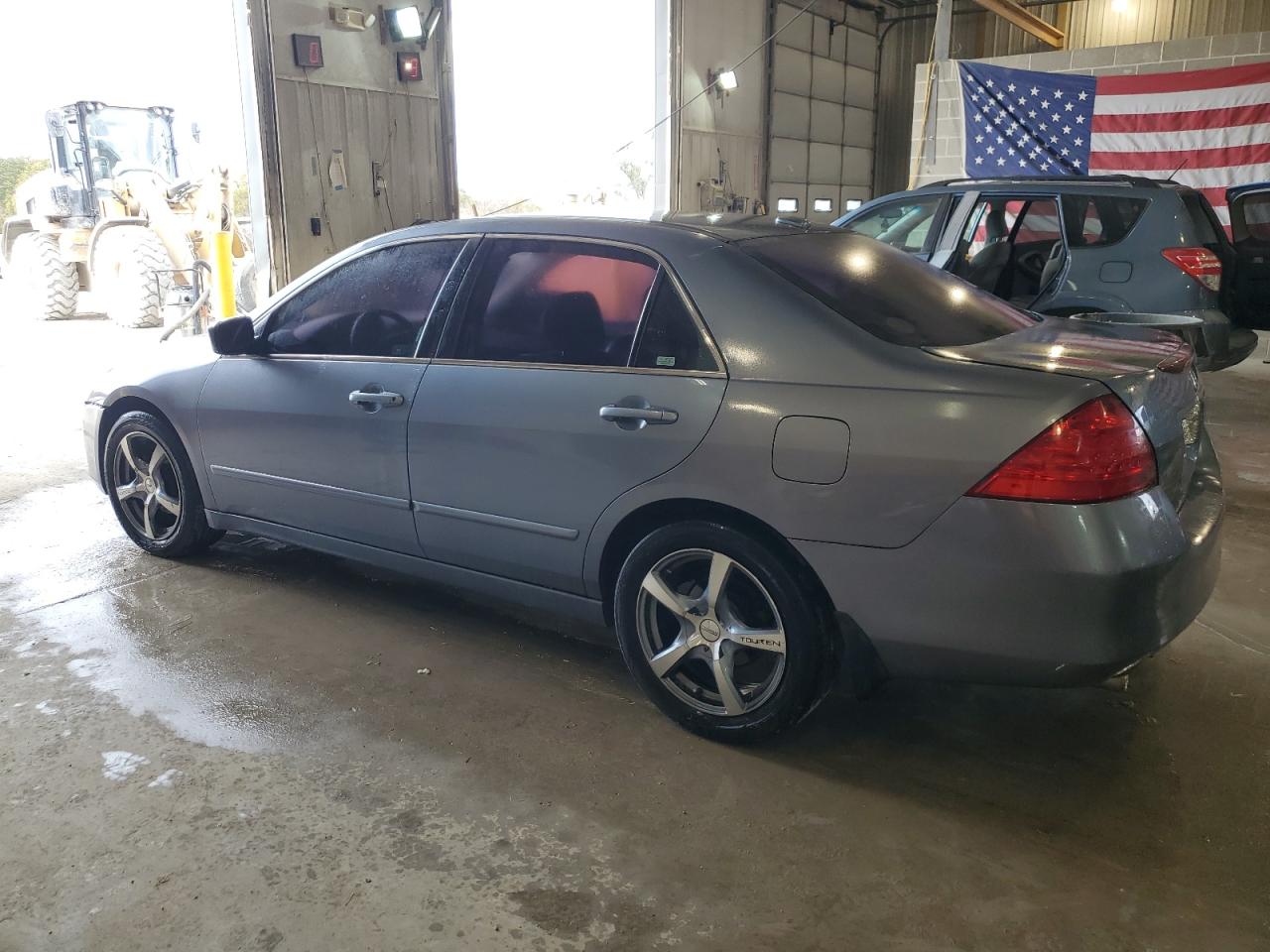 2007 Honda Accord VIN 1HGCM665X7A097124 Copart auction photo, front end / side damage thumbnail 2