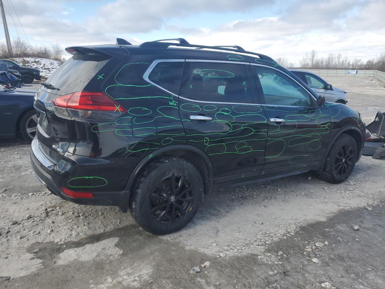 2017 Nissan Rogue VIN 5N1AT2MVXHC824333 Copart auction photo, front end damage thumbnail 3