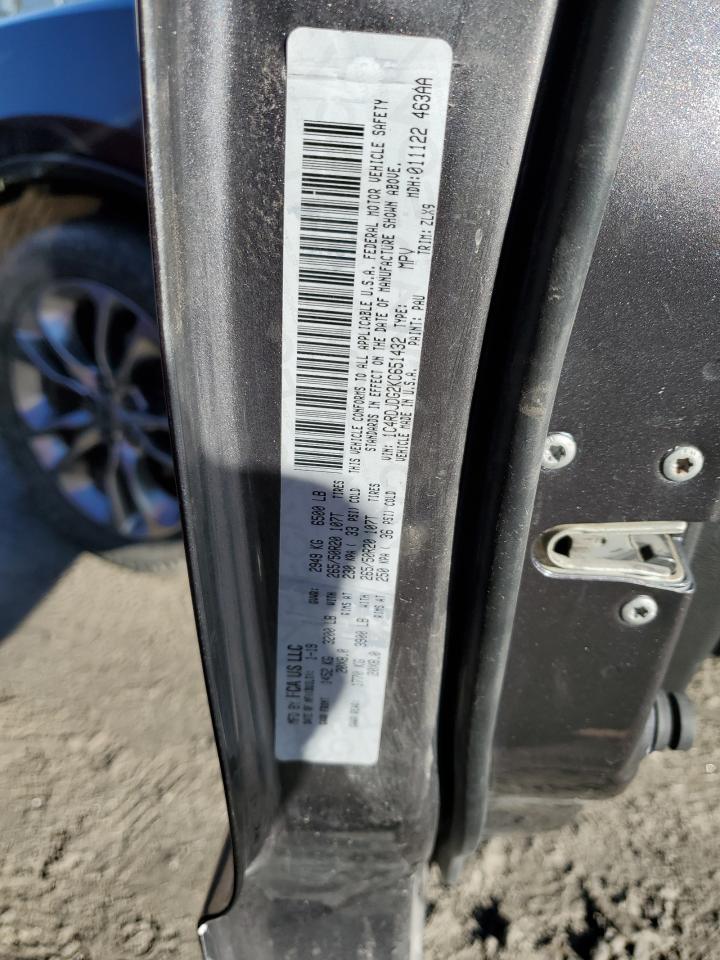 2019 Dodge Durango VIN 1C4RDJDG2KC651432 Copart auction photo, front end damage thumbnail 14