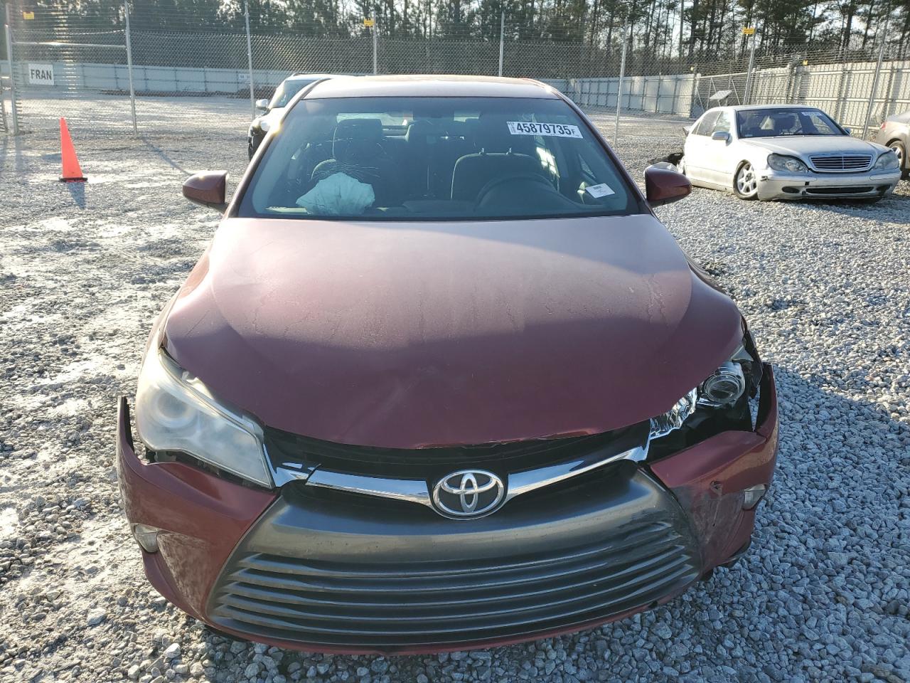 2017 Toyota Camry VIN 4T1BF1FK3HU770781 Copart auction photo, front end / minor dent/scratches damage thumbnail 5