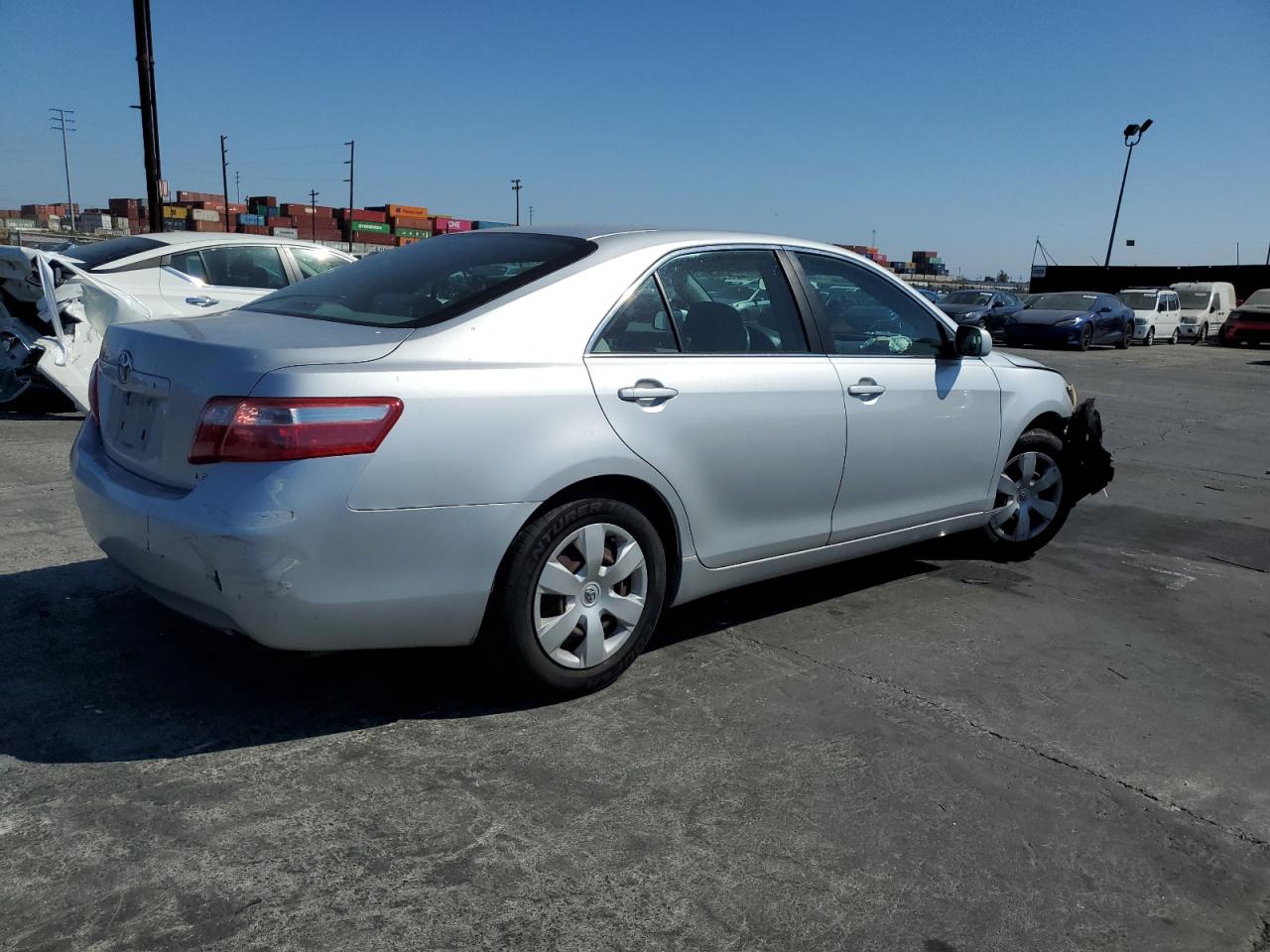 2009 Toyota Camry VIN 4T1BE46K79U293357 Copart auction photo, front end damage thumbnail 3