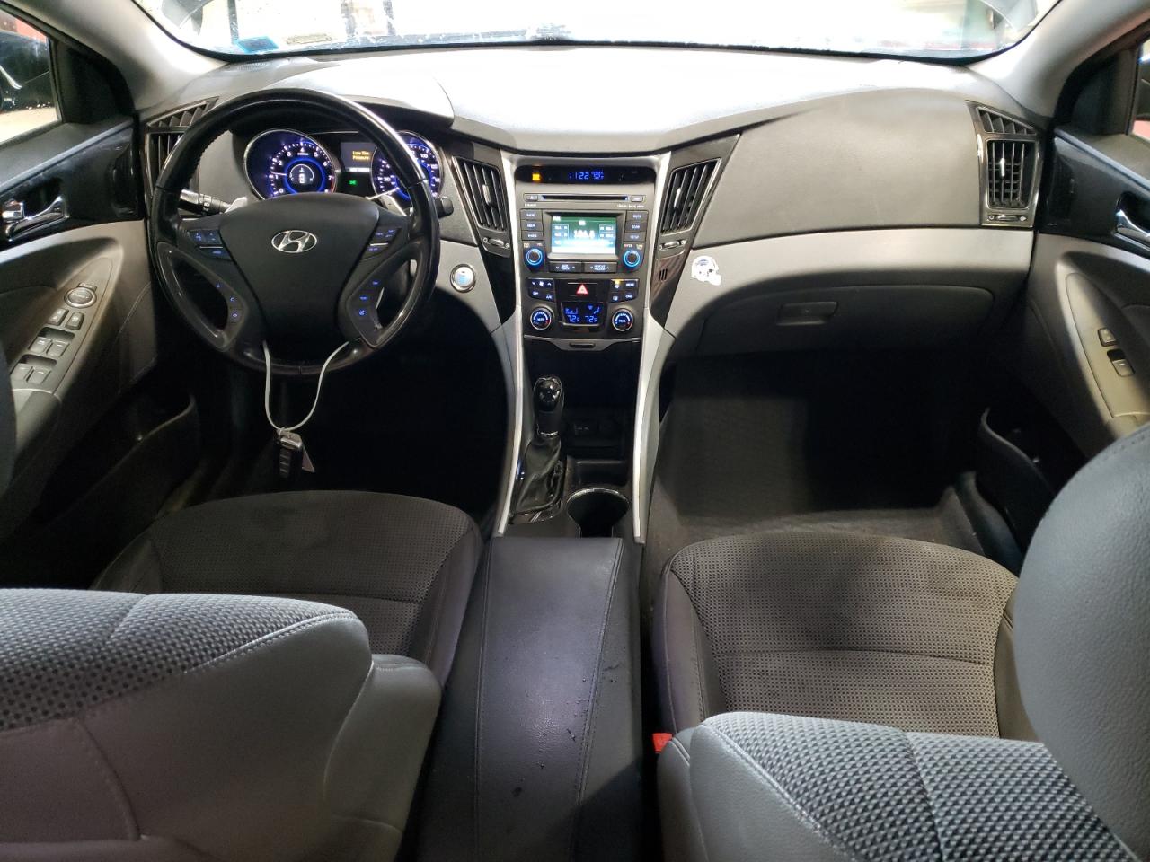 2014 Hyundai Sonata VIN 5NPEC4AB5EH844162 Copart auction photo, rear end damage thumbnail 8