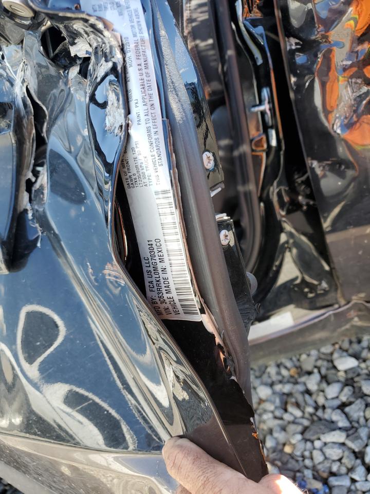2021 RAM 3500 VIN 3C63RRKL0MG703041 Copart auction photo, rear end / side damage thumbnail 12