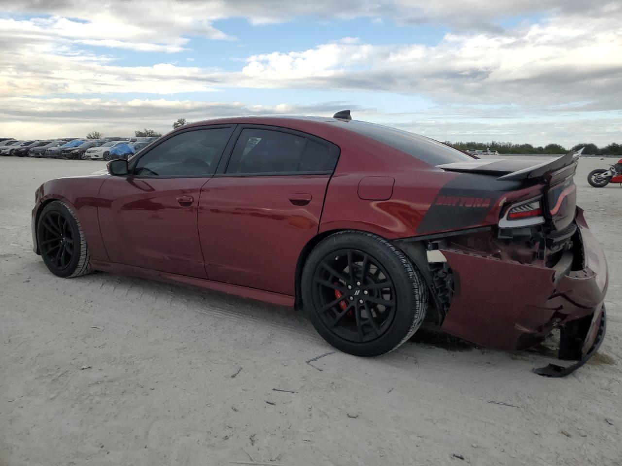 2019 Dodge Charger VIN 2C3CDXGJ6KH617334 Copart auction photo, rear end damage thumbnail 2