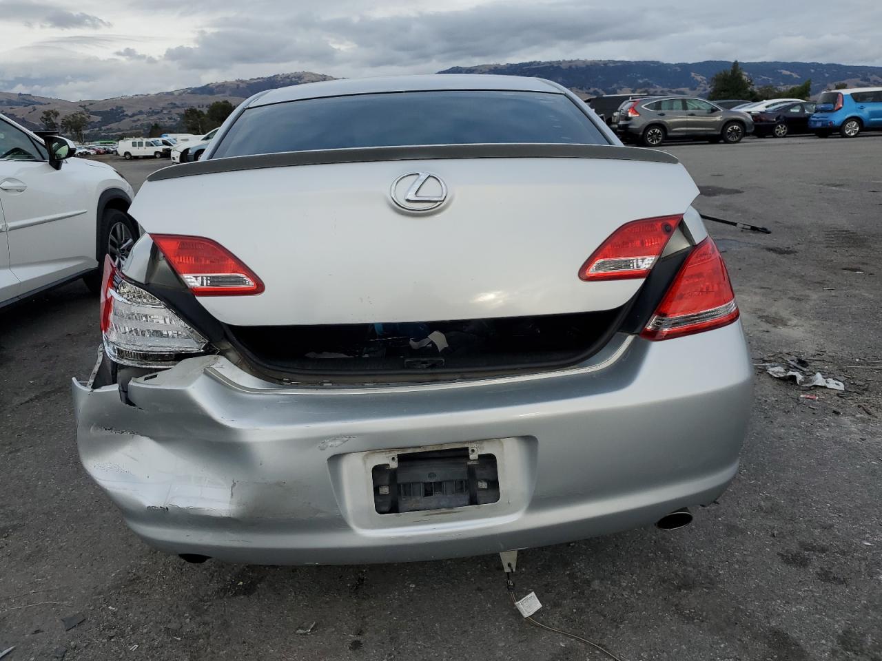 2006 Toyota Avalon VIN 4T1BK36B26U063773 Copart auction photo, rear end / side damage thumbnail 6