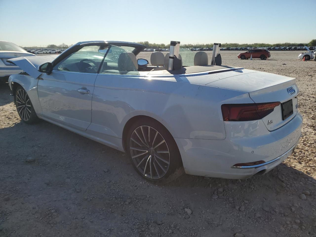 2018 Audi A5 VIN WAUYNGF54JN012086 Copart auction photo, front end damage thumbnail 2