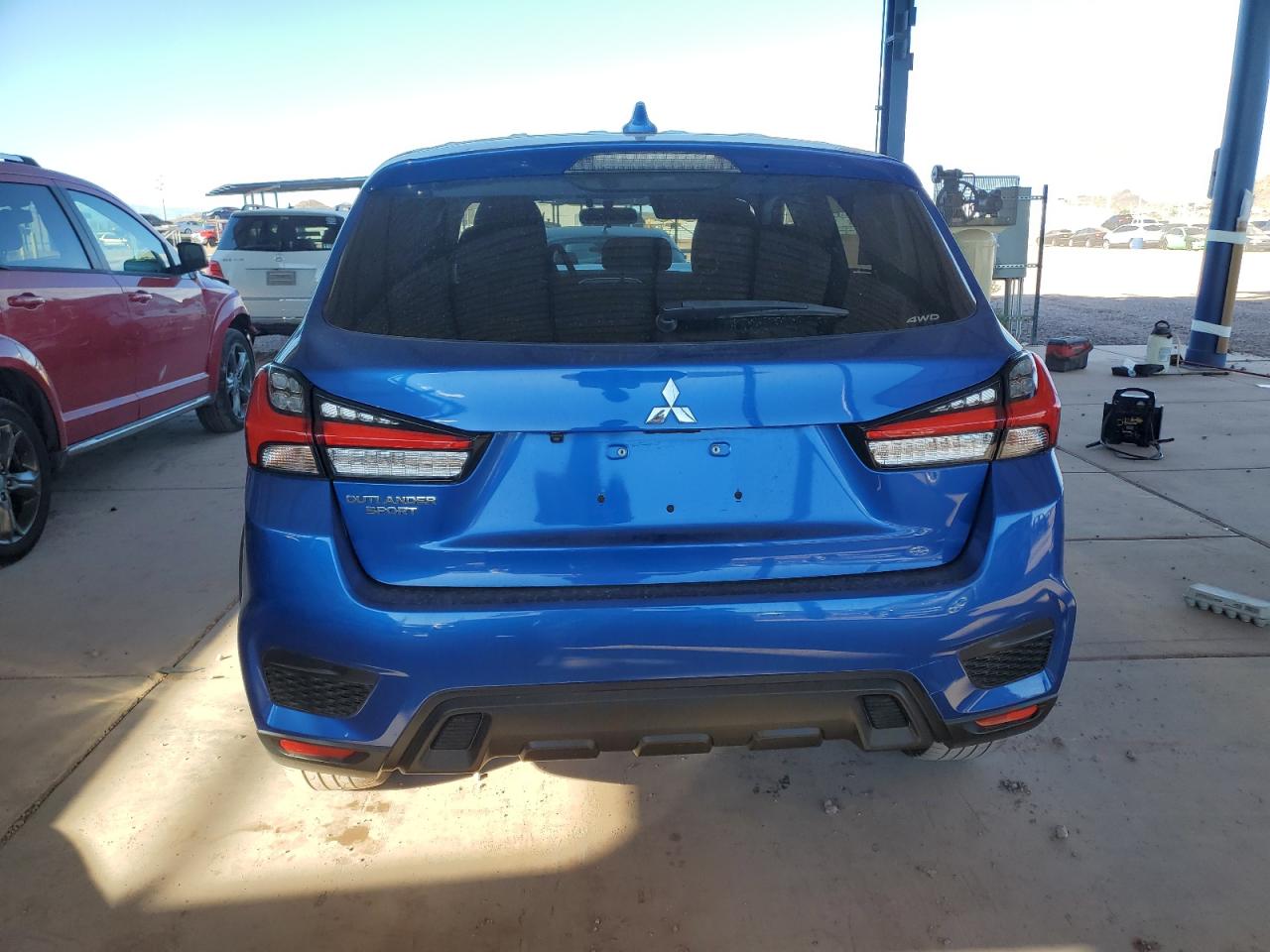 2020 Mitsubishi Outlander VIN JA4AR3AU1LU010248 Copart auction photo, front end damage thumbnail 6