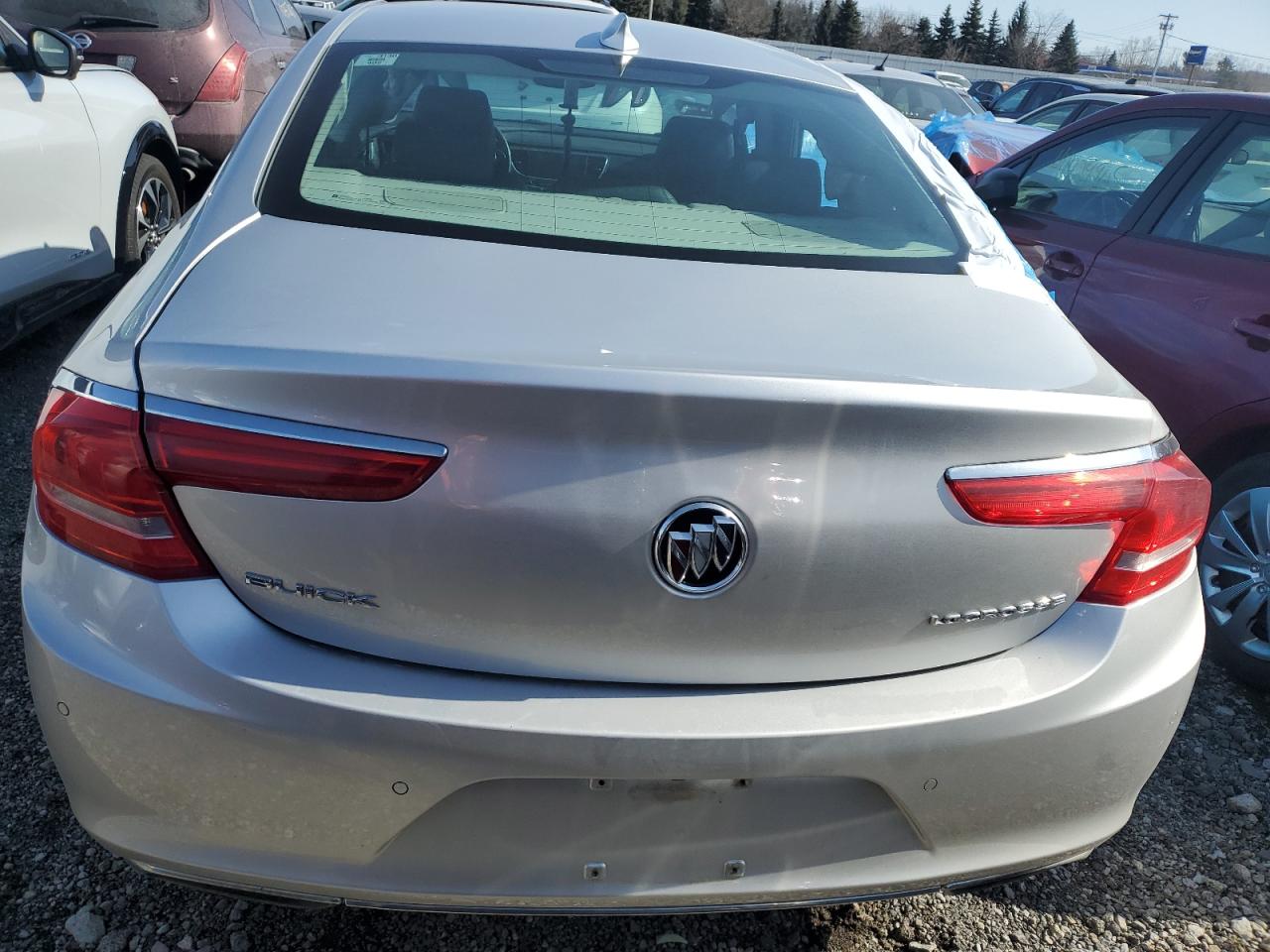 2017 Buick LaCrosse VIN 1G4ZP5SS6HU200962 Copart auction photo, side damage thumbnail 6
